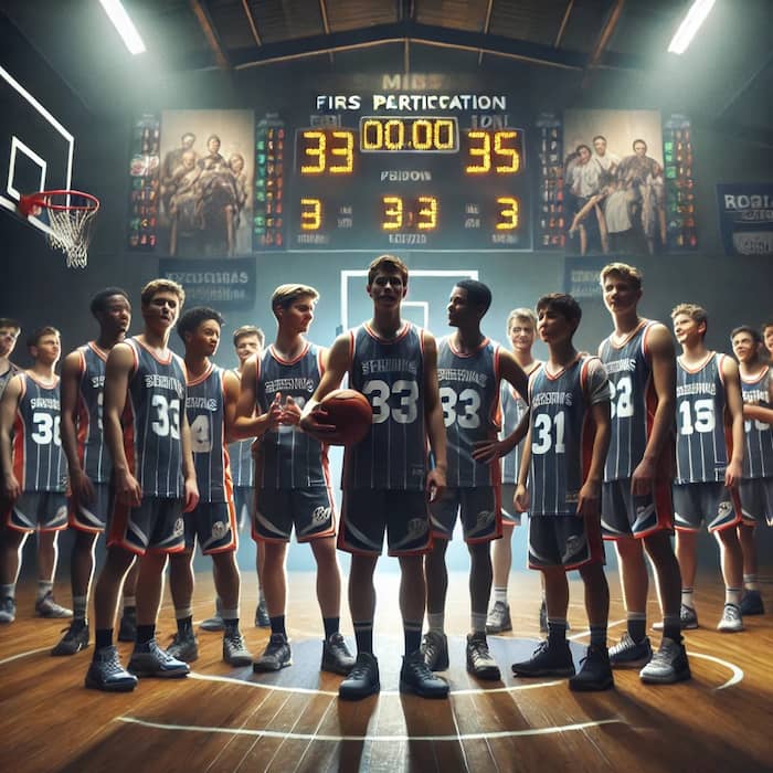 première participation de l’équipe de Basket Livradais à une compétition régionale